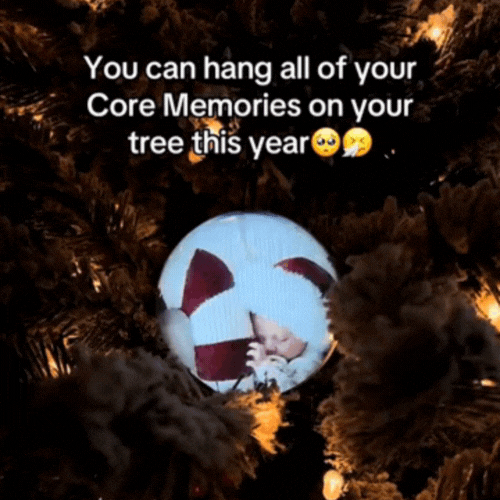 MemoOrb™ Personalized Video Christmas Ornament