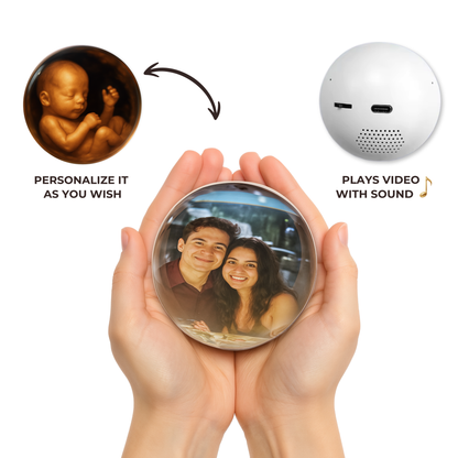 MemoOrb™ Personalized Video Christmas Ornament