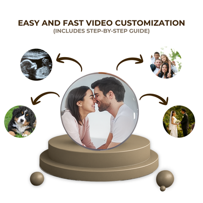 MemoOrb™ Personalized Video Christmas Ornament