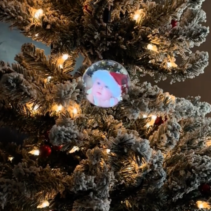 MemoOrb™ Personalized Video Christmas Ornament